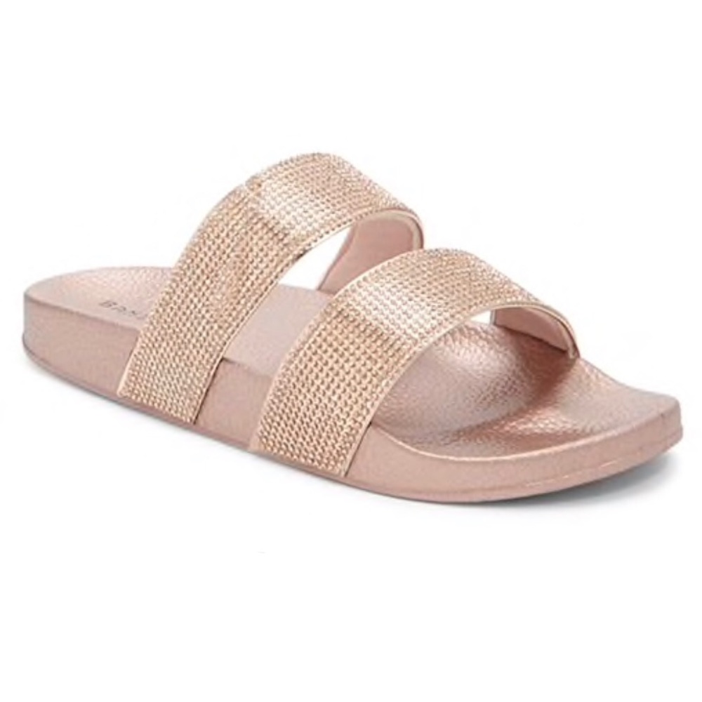 Pink Crystal Sandals